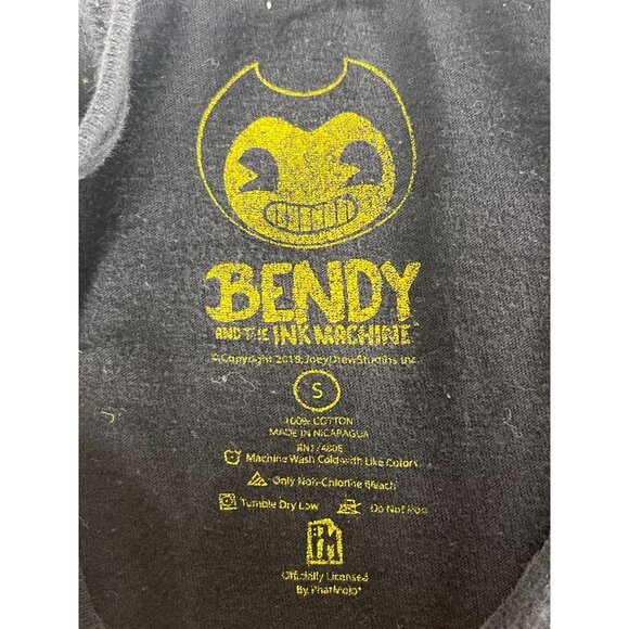 Bendy & the Ink Machine Dreams Come True T-Shirt Men S Black Officially Licensed - Picture 3 of 4